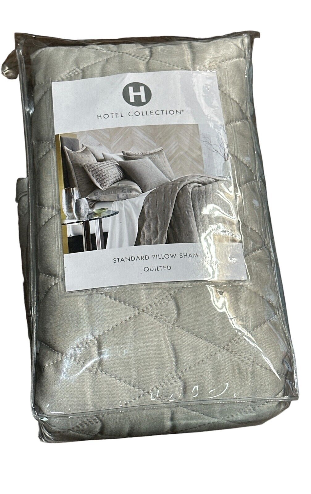 Hotel Collection Quilted Pillow Sham, Standard